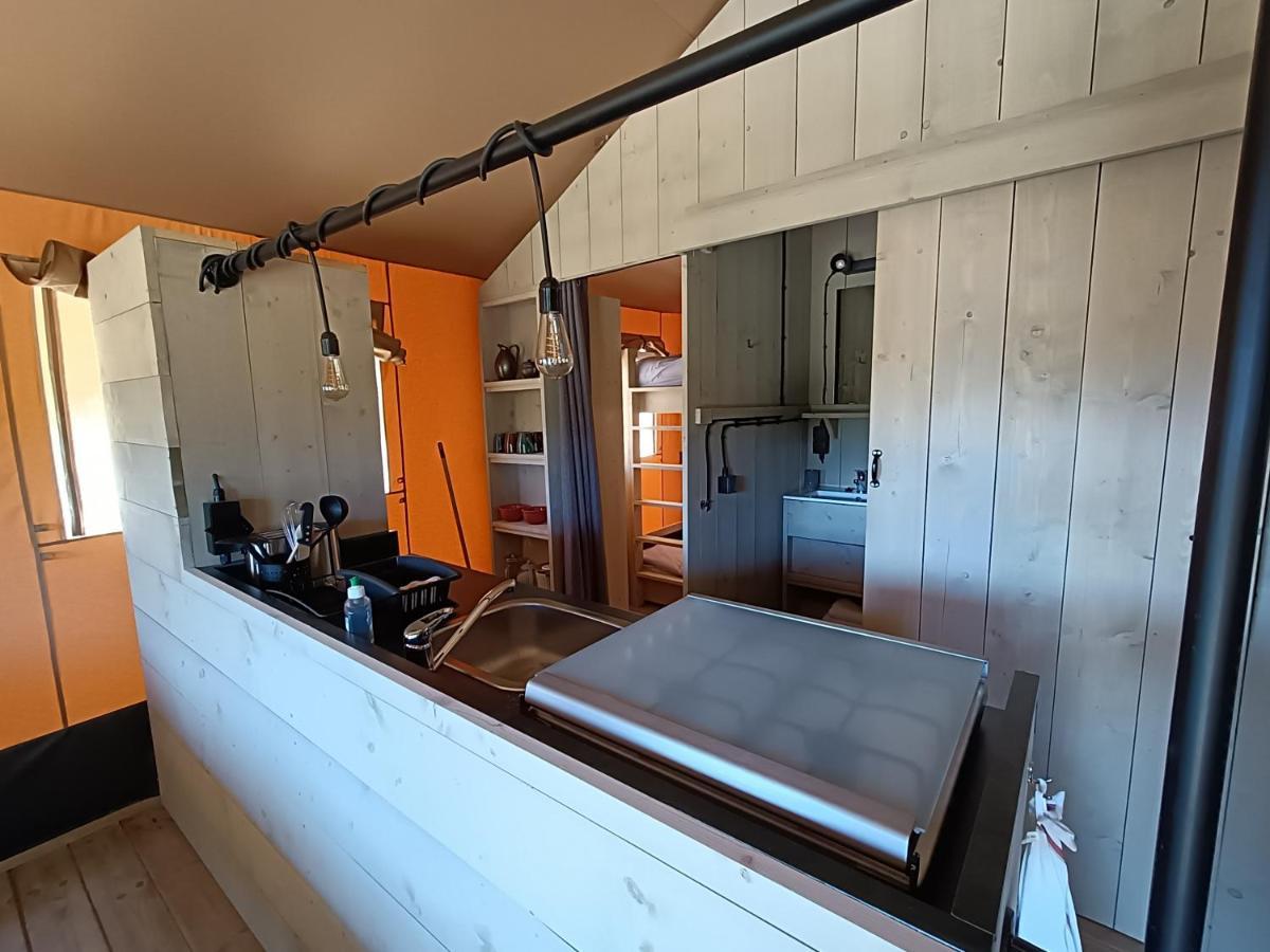 Tente Cottage  Colleville Esterno foto