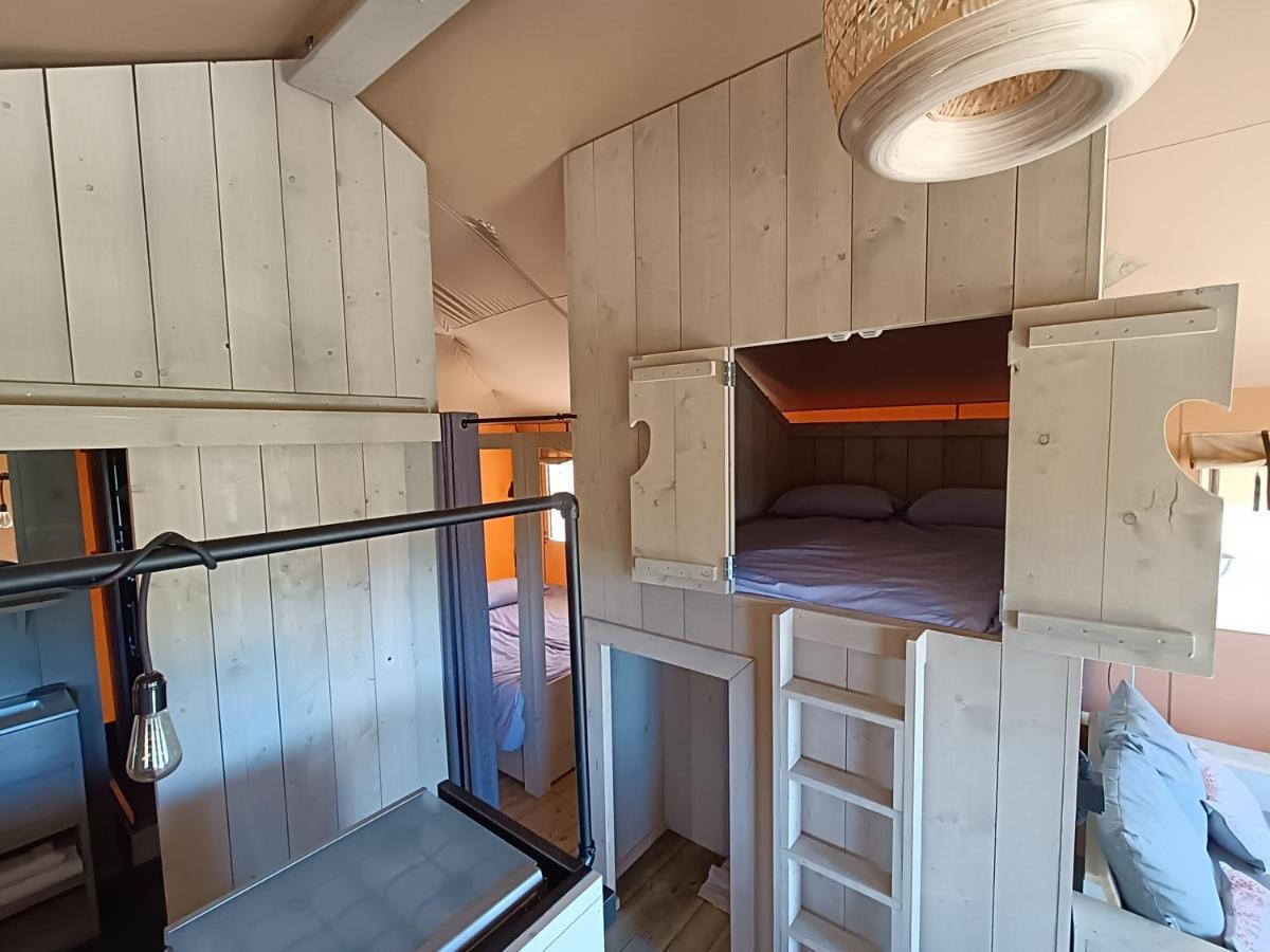 Tente Cottage  Colleville Esterno foto