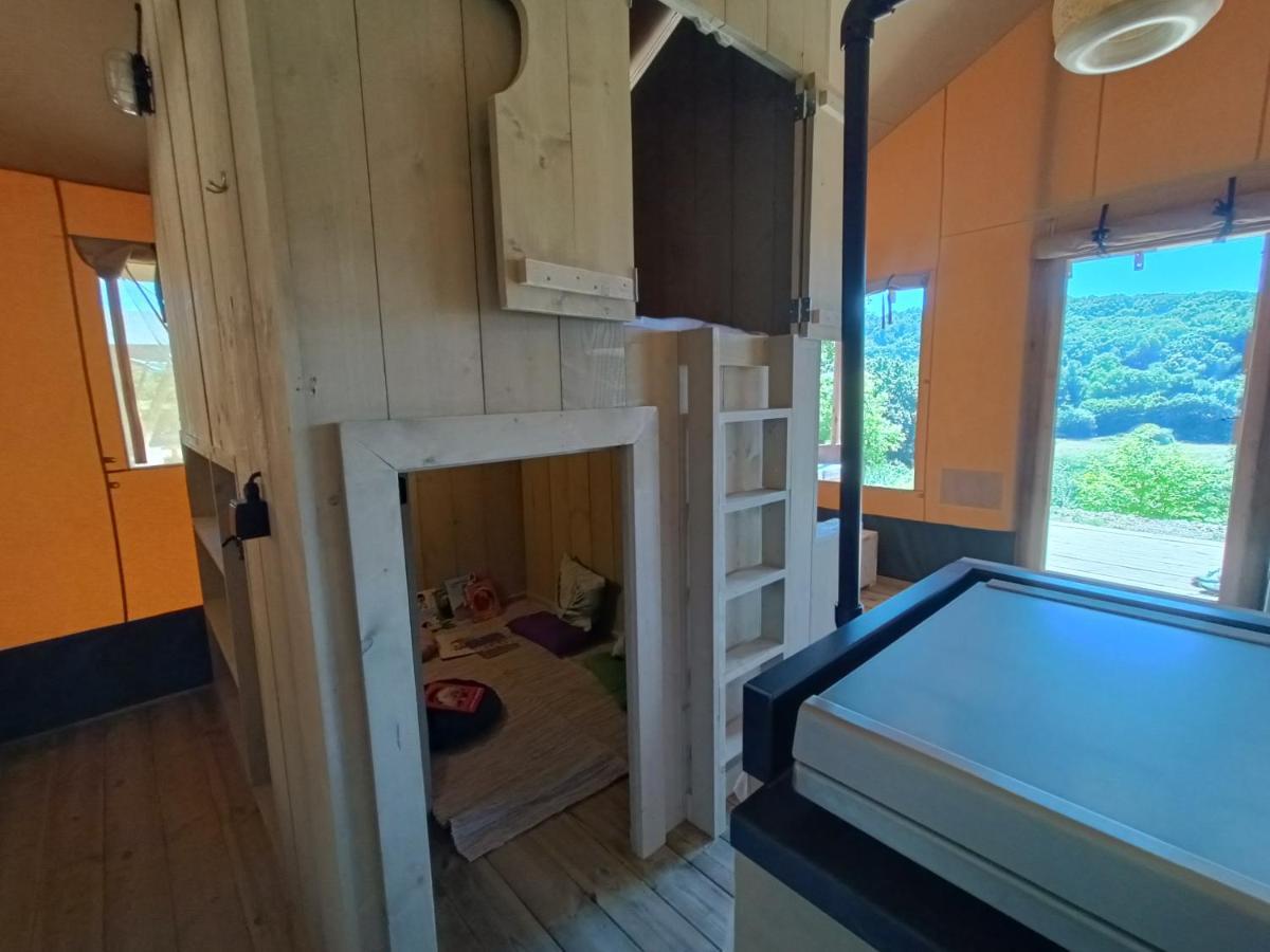 Tente Cottage  Colleville Esterno foto