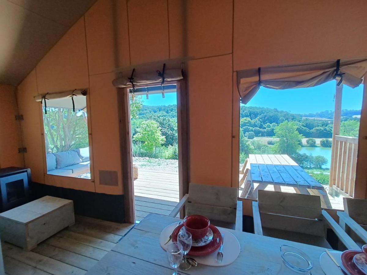 Tente Cottage  Colleville Esterno foto