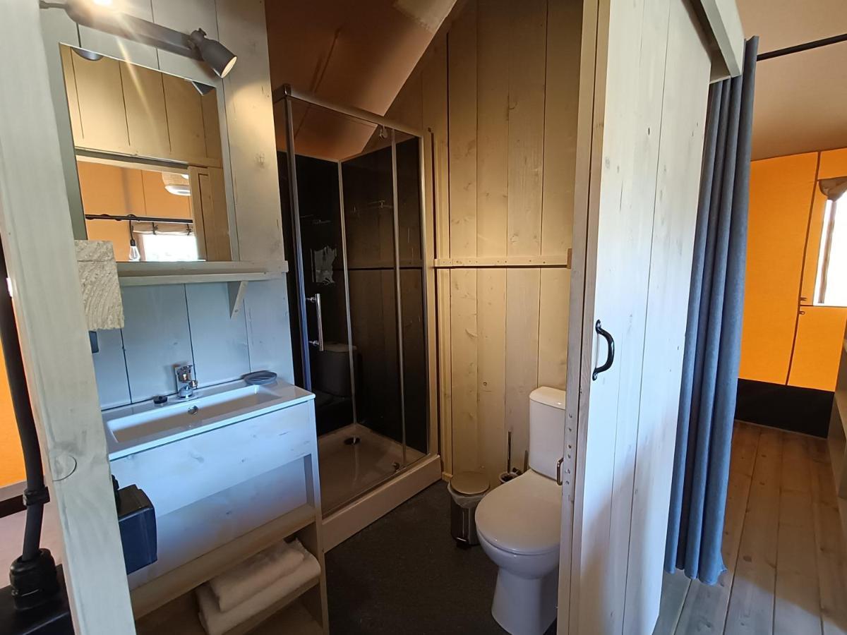 Tente Cottage  Colleville Esterno foto